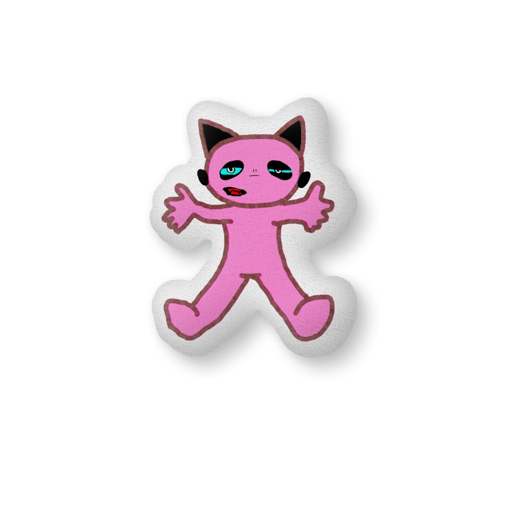 ねこのティーチくん ハグハグ!クッション ~大西~