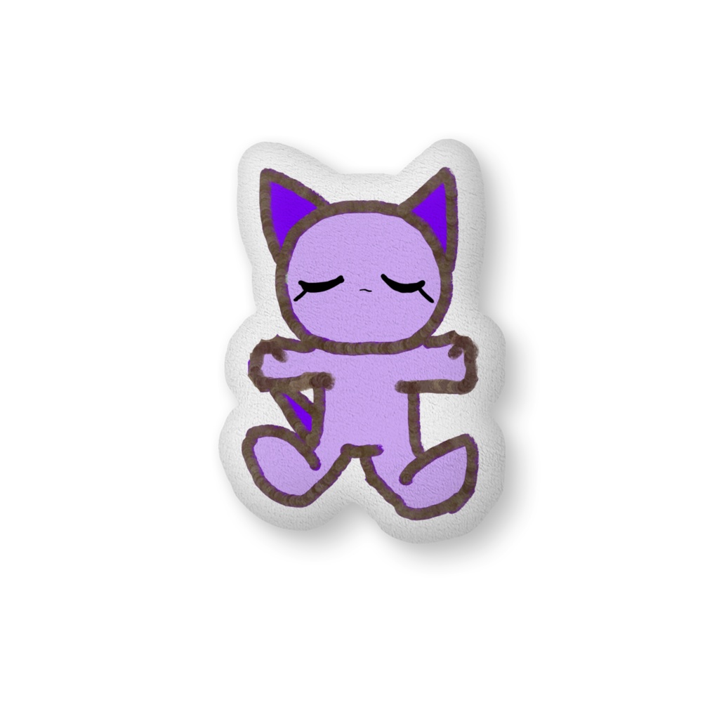 ねこのティーチくん ハグハグ!クッション ~デリートちゃん~