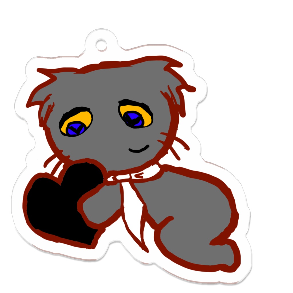 おかしのティーチちゃんアクリルキーホルダー ~ビターチョコブライアンくん