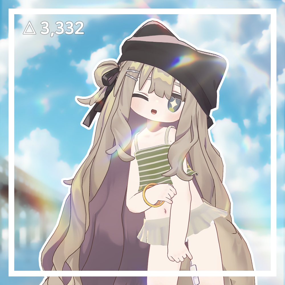 【まめひなた専用】フレアビキニ-5色