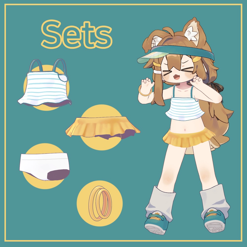 【まめふれんず専用】フレアビキニ-5色