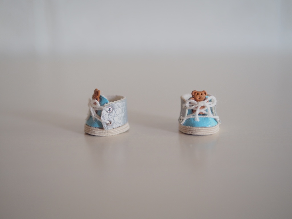 マグネットシューズ(くまちゃん付き)