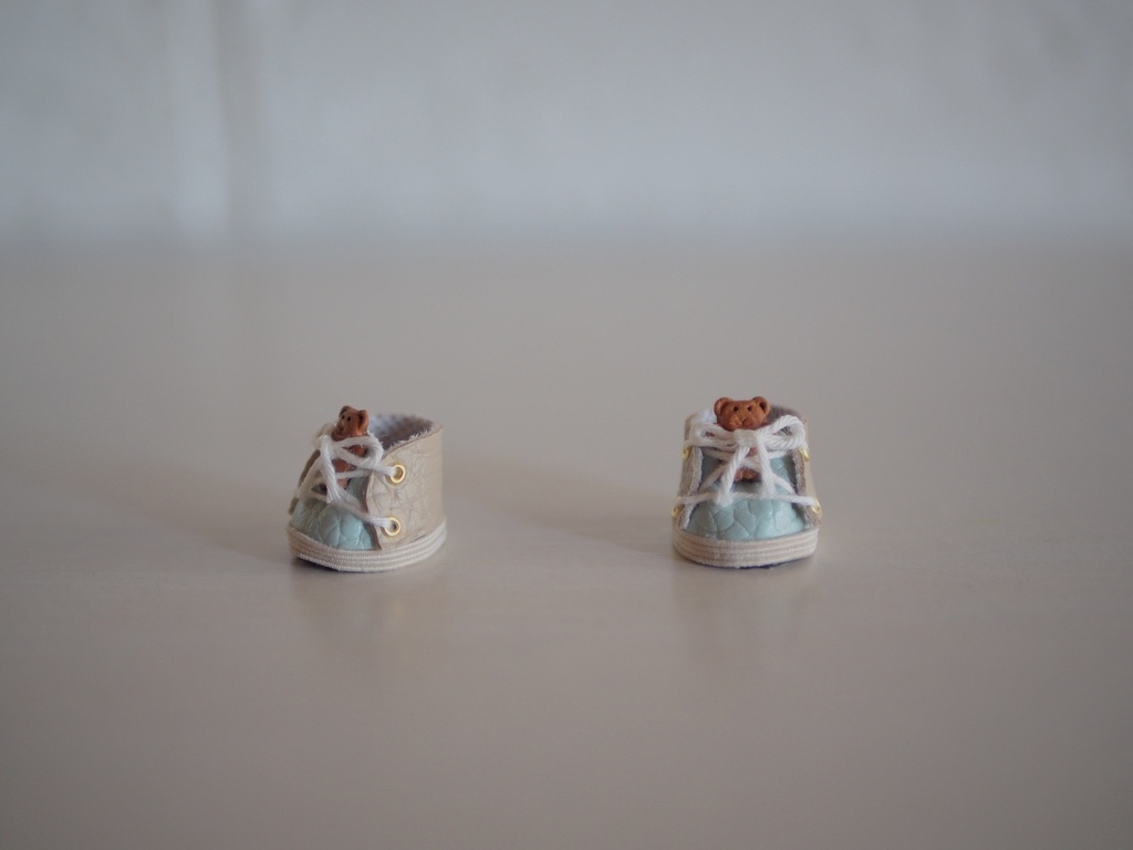 マグネットシューズ(くまちゃん付き)