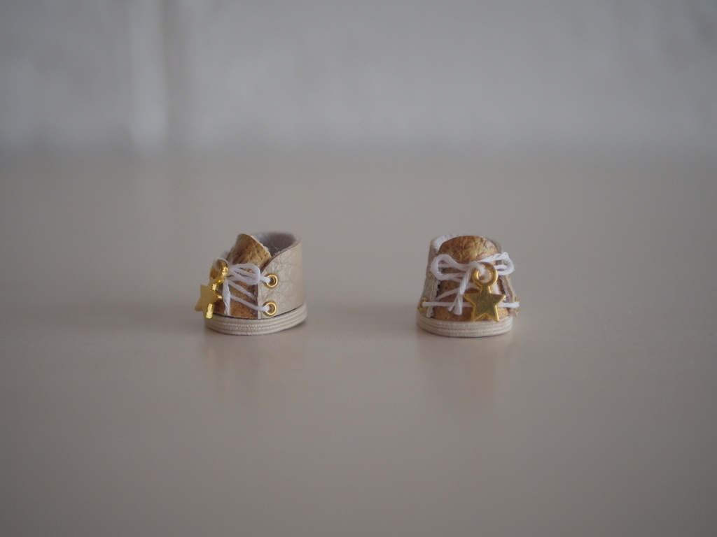 【ぬいまに3】ゴールドスターシューズ