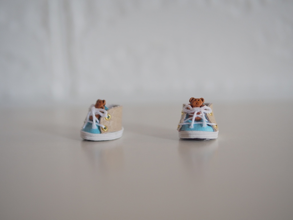 マグネットシューズ(くまちゃん付き)