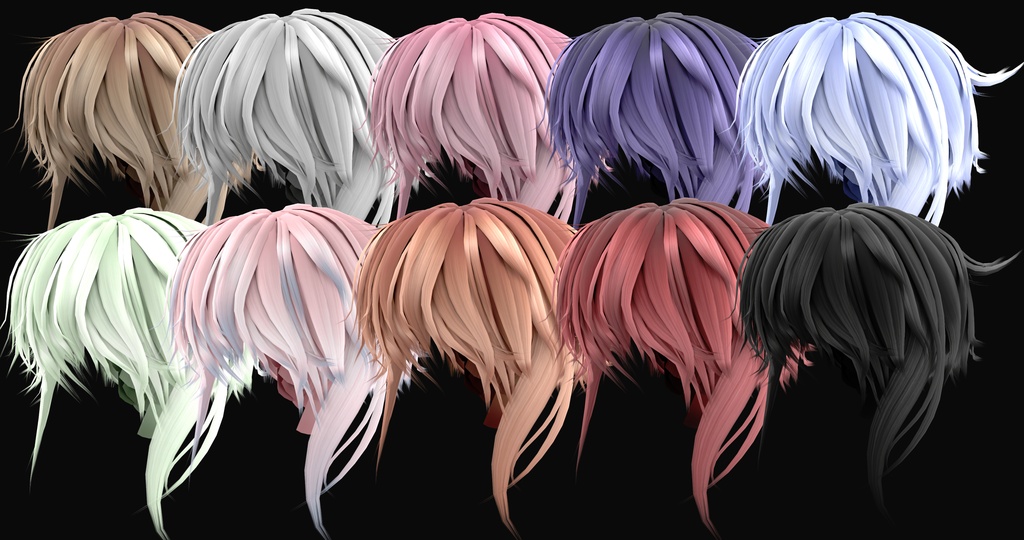 Shizuku 雫 — 4 Variants