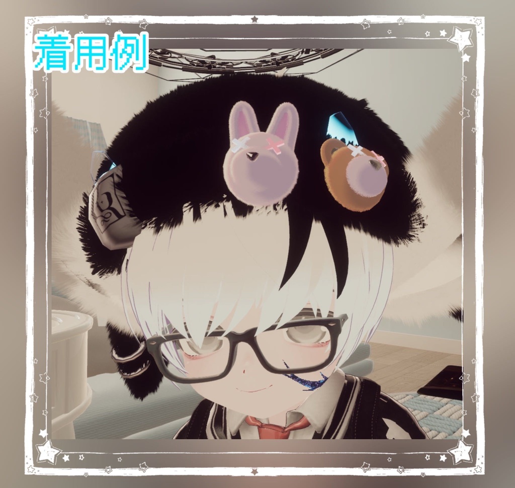 【無料/Free】くまうさばっじ