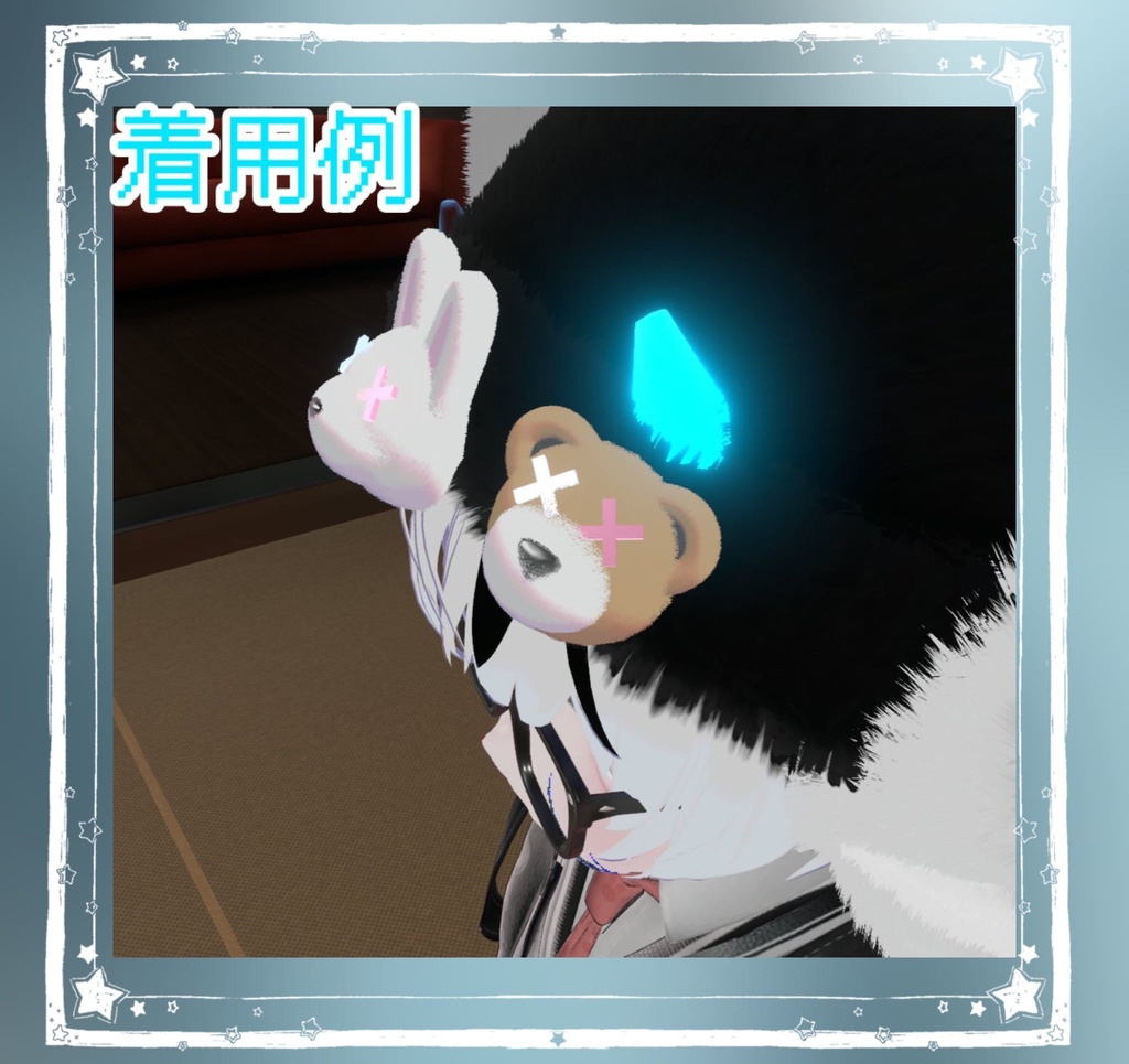 【無料/Free】くまうさばっじ