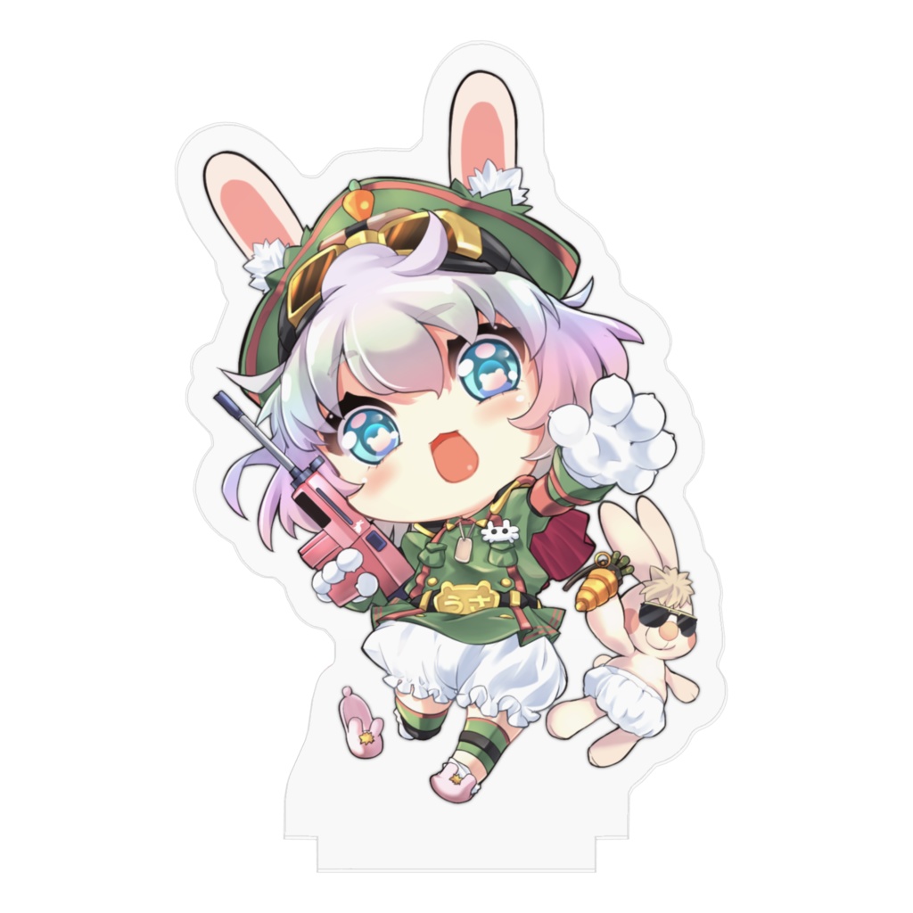 SDおかゆ大佐「Hi」アクリルスタンド