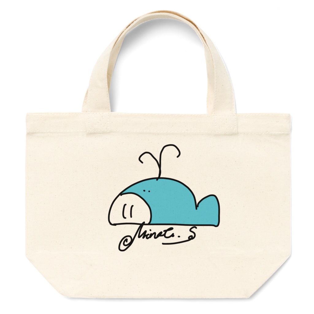 くじらさんミニトート