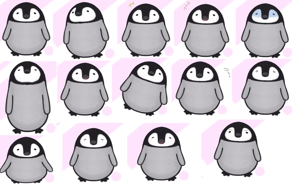 【Live2D model】のびのびぺんぎんL2D