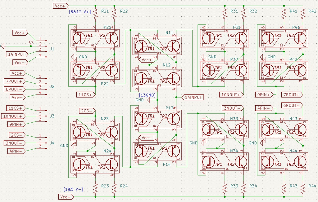 アンプ用部品 カレントコンベア基板 SCCM-LE (ガーバーデータのみ)