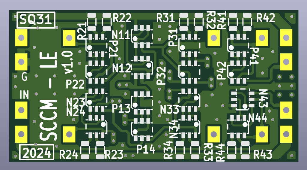 アンプ用部品 カレントコンベア基板 SCCM-LE (ガーバーデータのみ)