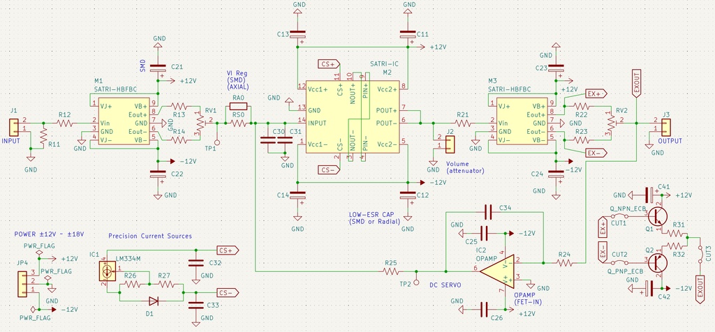 アンプ用部品 プリアンプ基板 PRIAMP-W (ガーバーデータのみ)