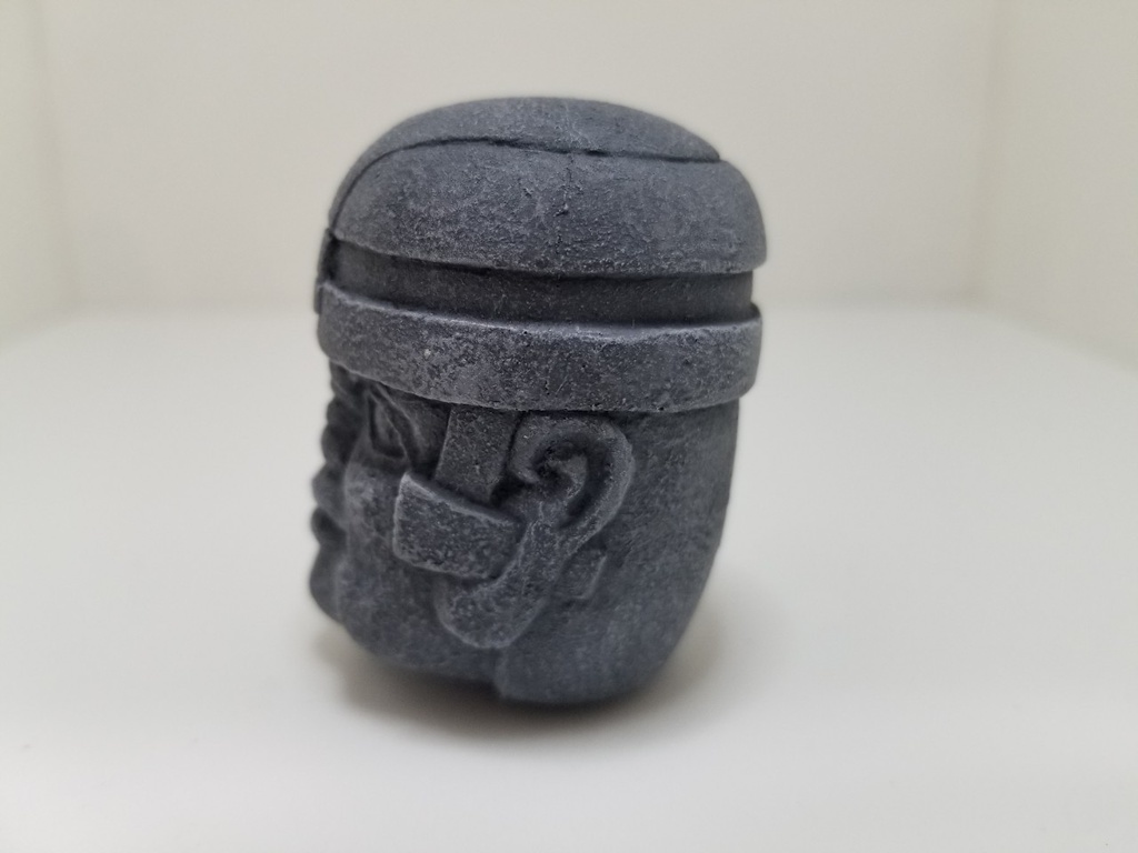 【巨石文明】オルメカ巨石人頭像フィギュア