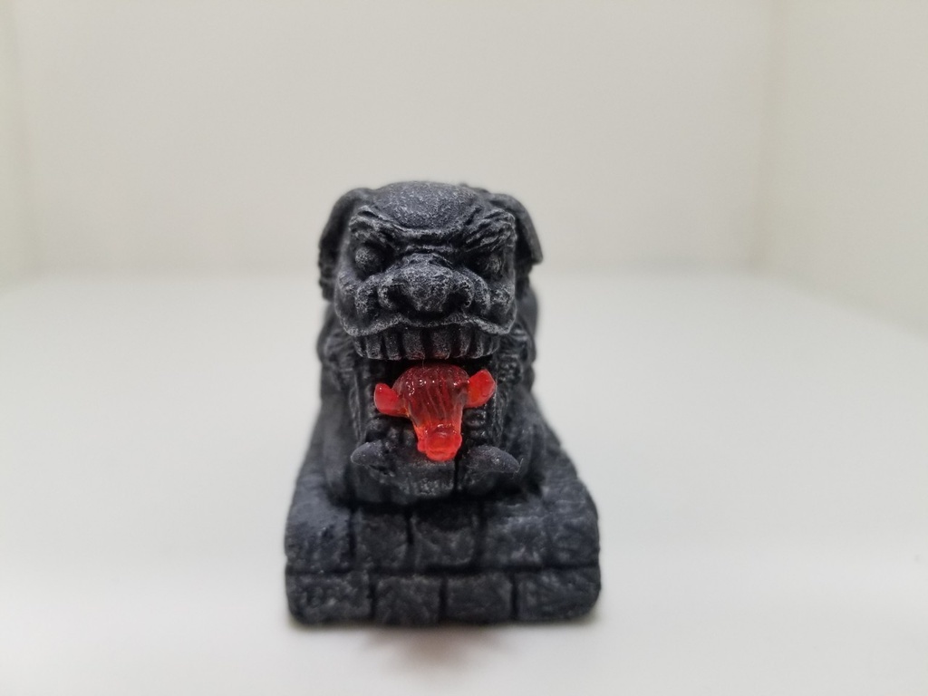 【ダンジョン】火を吹く狛犬ガーゴイル【塗装済み完成品】