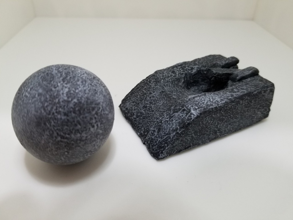 【ダンジョン】石球トラップ装置【塗装済み完成品】