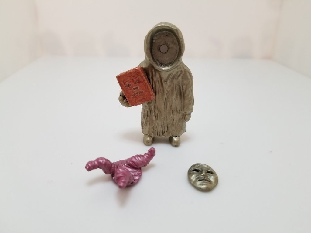 魔宴のカルティスト(ゴールド・妖蛆ピンク)【塗装済み完成品】