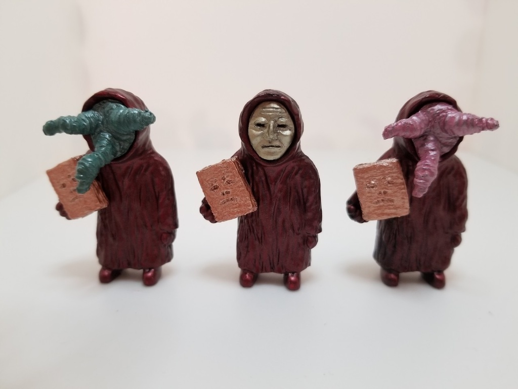 魔宴のカルティスト（レッド・妖蛆グリーン）【塗装済み完成品】