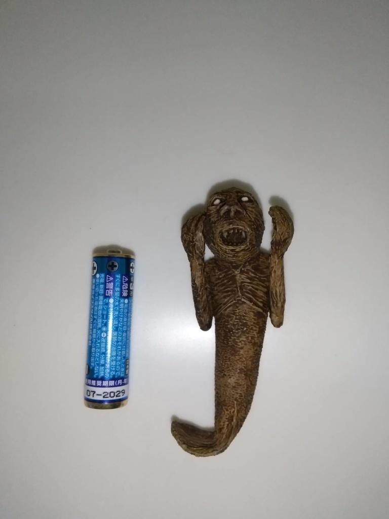 【オカルト】人魚干物【塗装済み完成品】