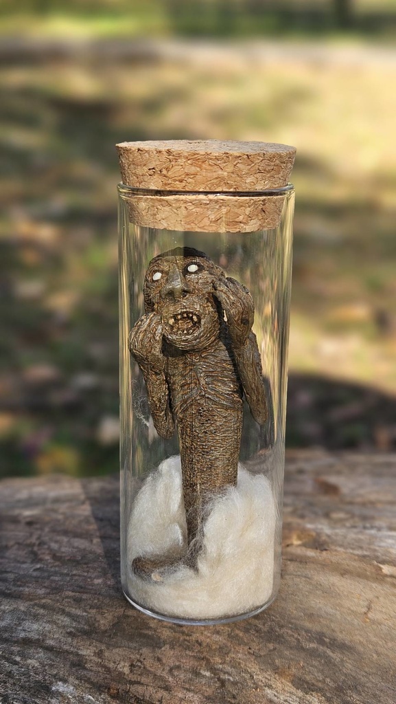 【オカルト】人魚干物【塗装済み完成品】