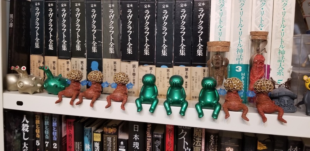 【クトゥルー神話】おすわりミ=ゴ【塗装済み完成品】