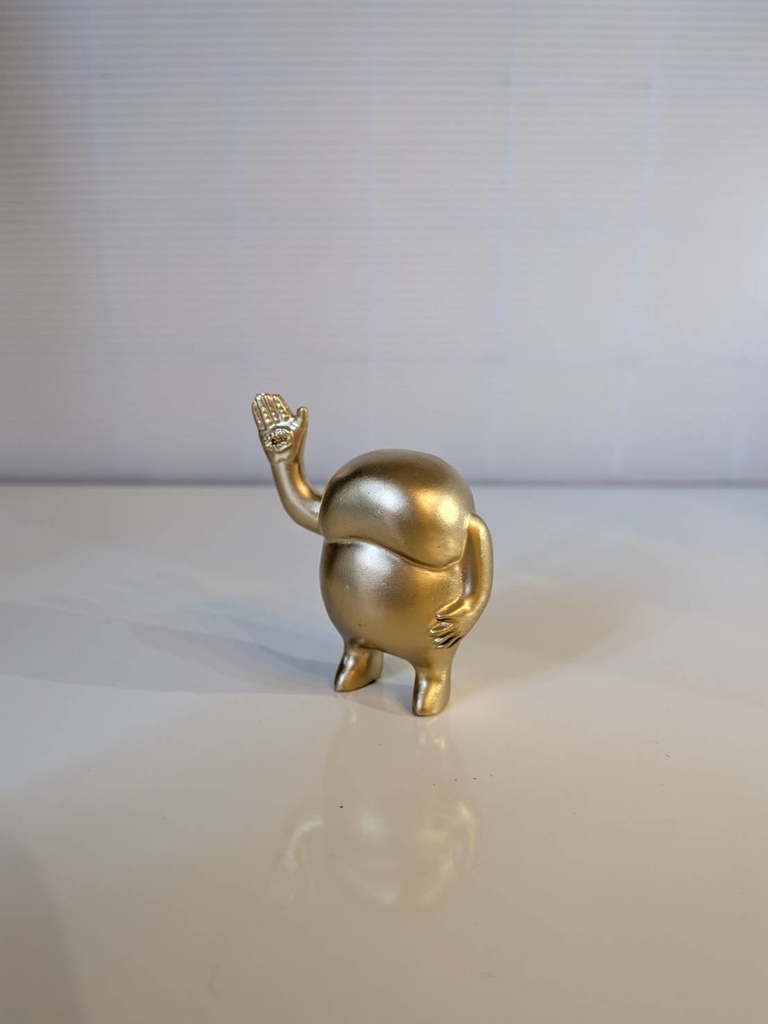 【クトゥルー神話】イゴーロナクミニフィギュア：ゴールド【塗装済み完成品】