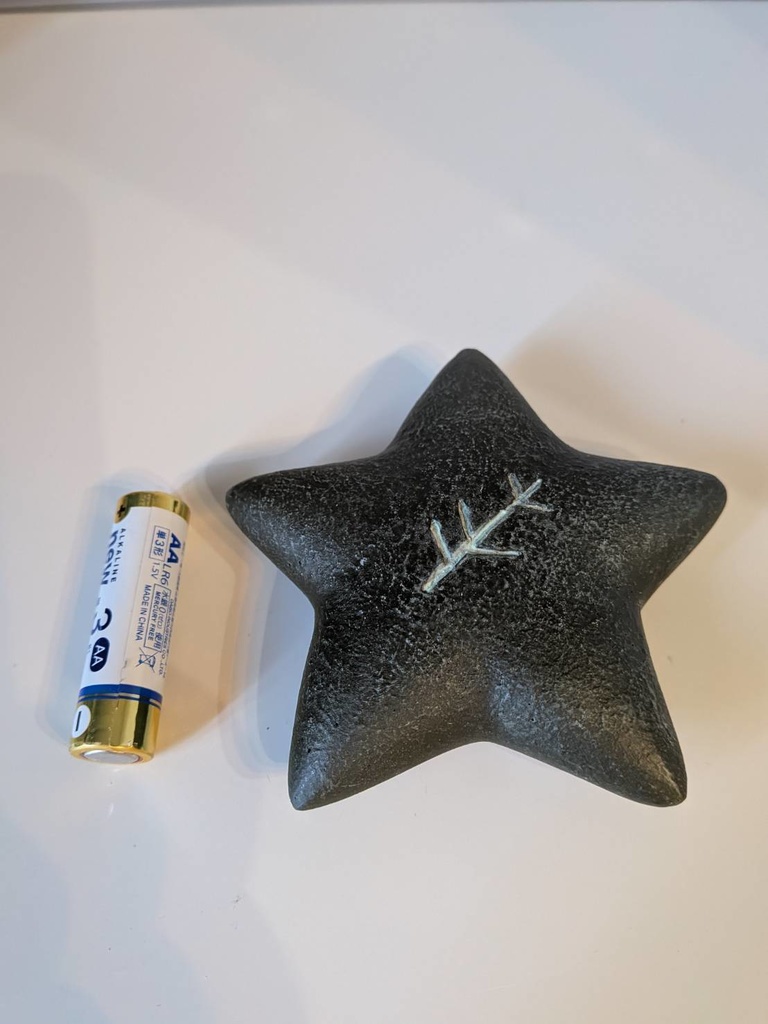 【クトゥルー】エルダーサイン大・グリーン【塗装済み完成品】