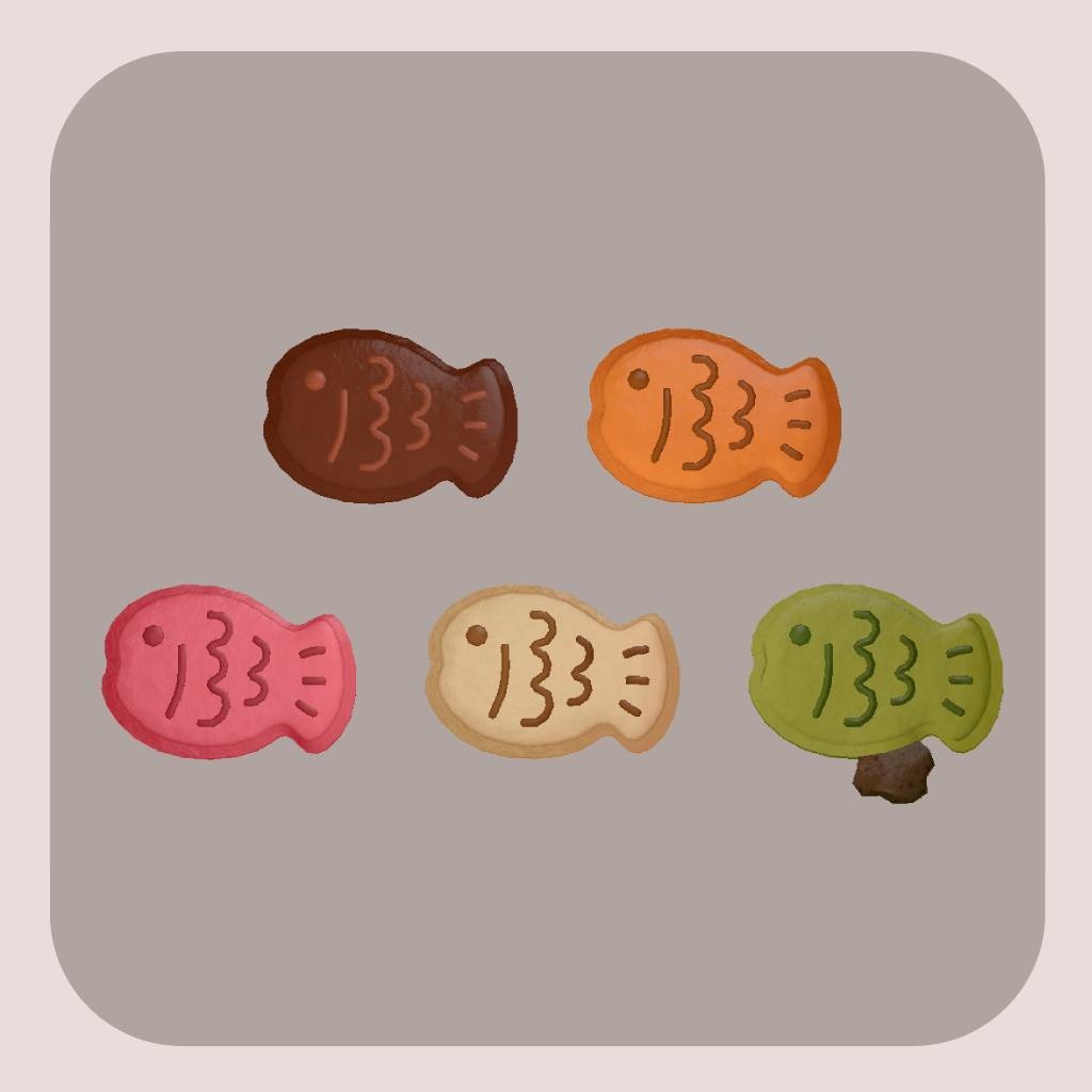 夢みるたい焼き 5種セット