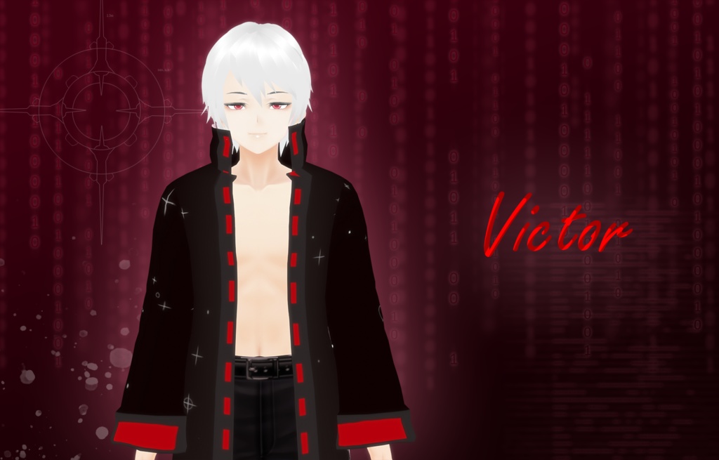 オリジナル3Dキャラクタ "Victor"