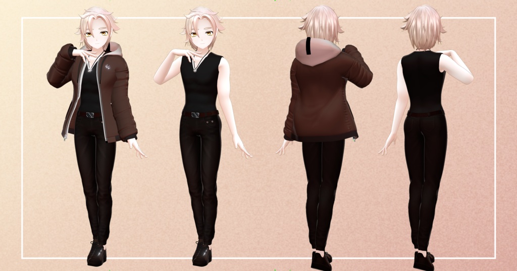 オリジナル3Dモデル "Aven"