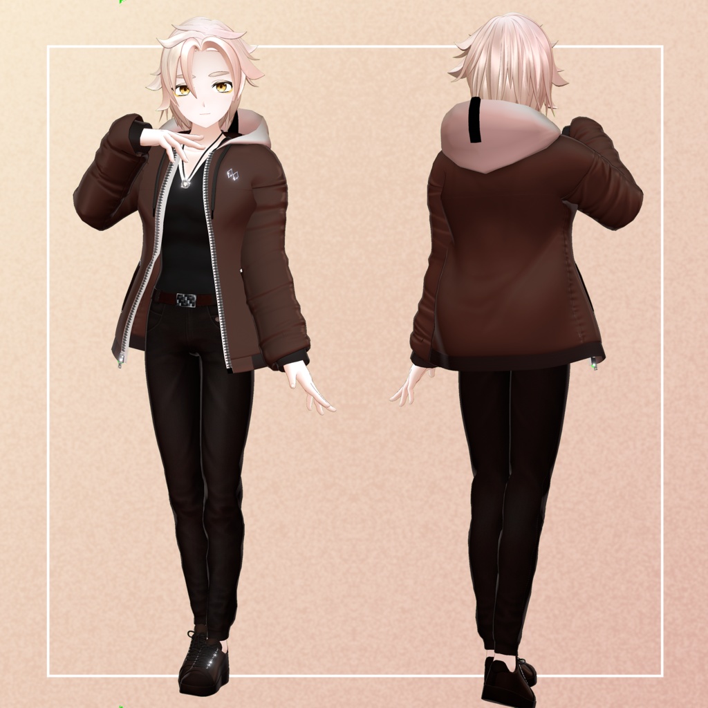 オリジナル3Dモデル "Aven"