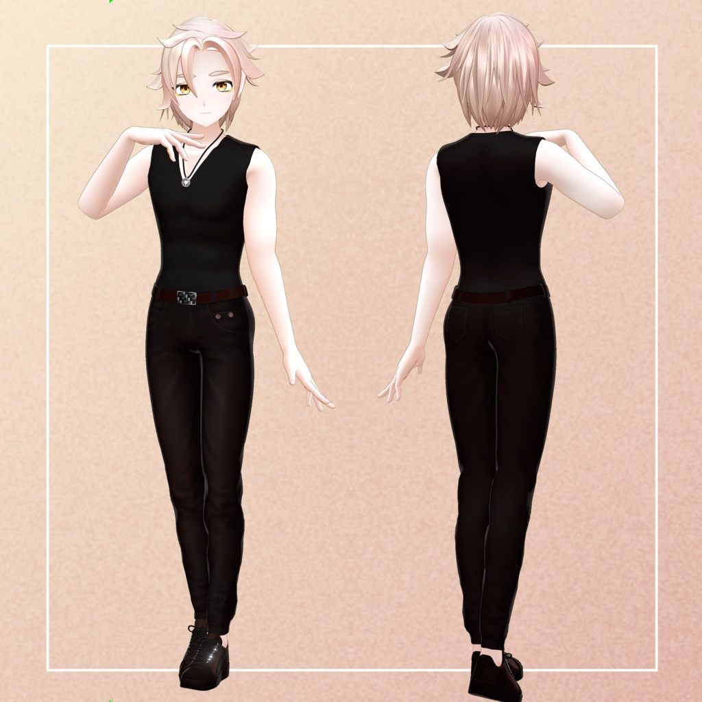 オリジナル3Dモデル "Aven"