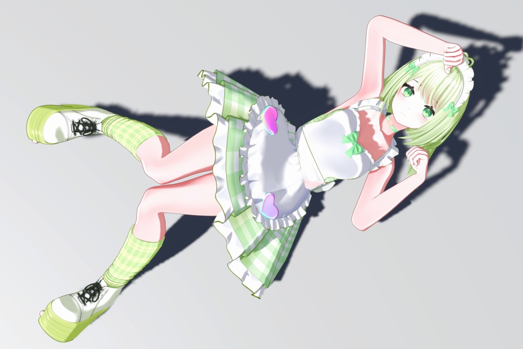 オリジナル3Dモデル "Erin" VRChat Warudo Compatible