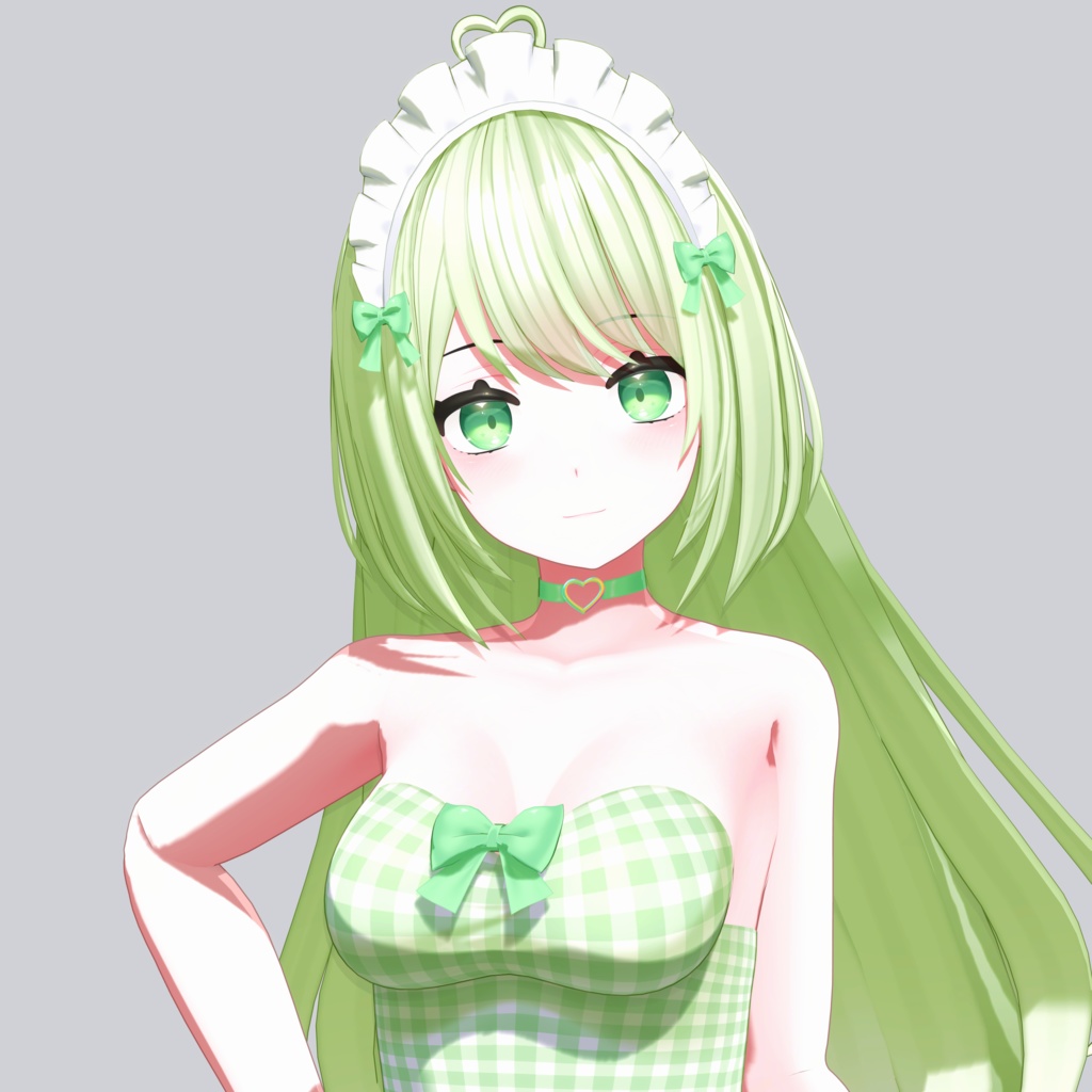 オリジナル3Dモデル "Erin" VRChat Warudo Compatible