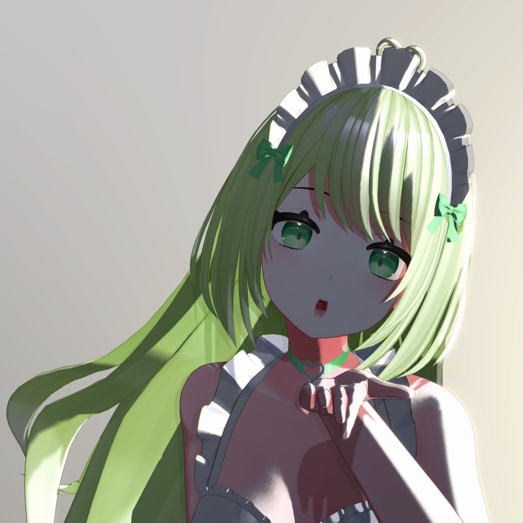 オリジナル3Dモデル "Erin" VRChat Warudo Compatible