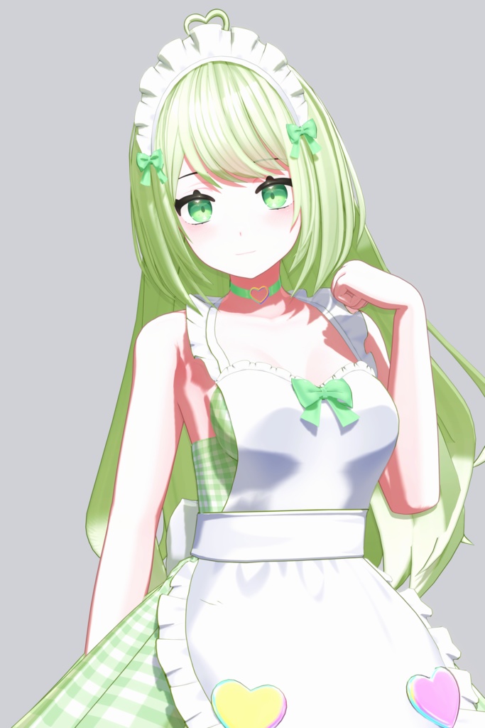 オリジナル3Dモデル "Erin" VRChat Warudo Compatible