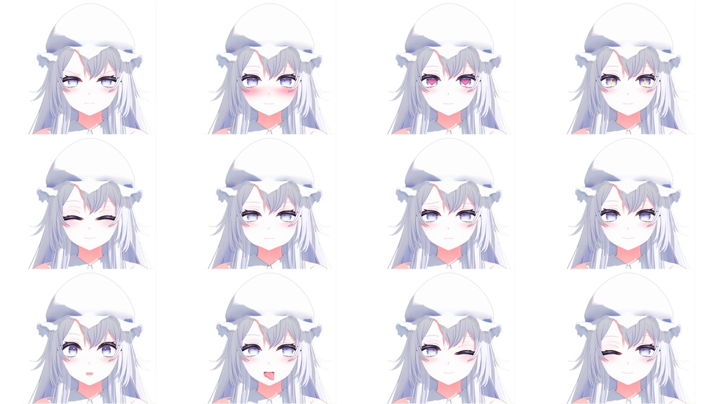 オリジナル3Dモデル "Fran" ~Fran~ VRChat Warudo Compatible