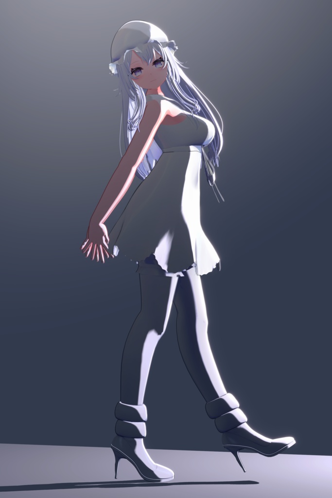 オリジナル3Dモデル "Fran" ~Fran~ VRChat Warudo Compatible