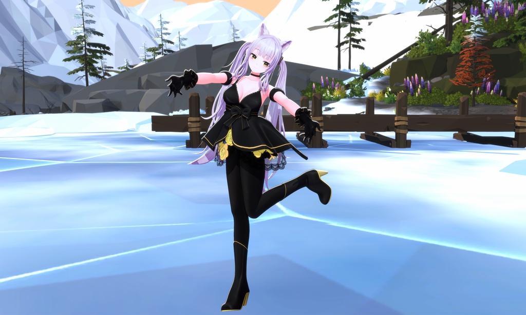 Rona V2: Original 3D Model - VRC Warudo