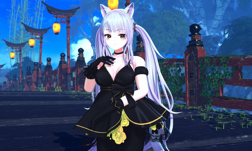 Rona V2: Original 3D Model - VRC Warudo