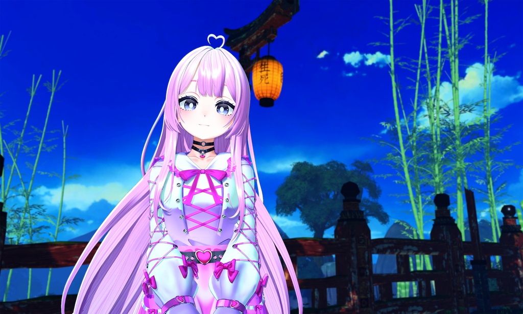 オリジナル3Dモデル "Doe" VRChat Warudo Compatible