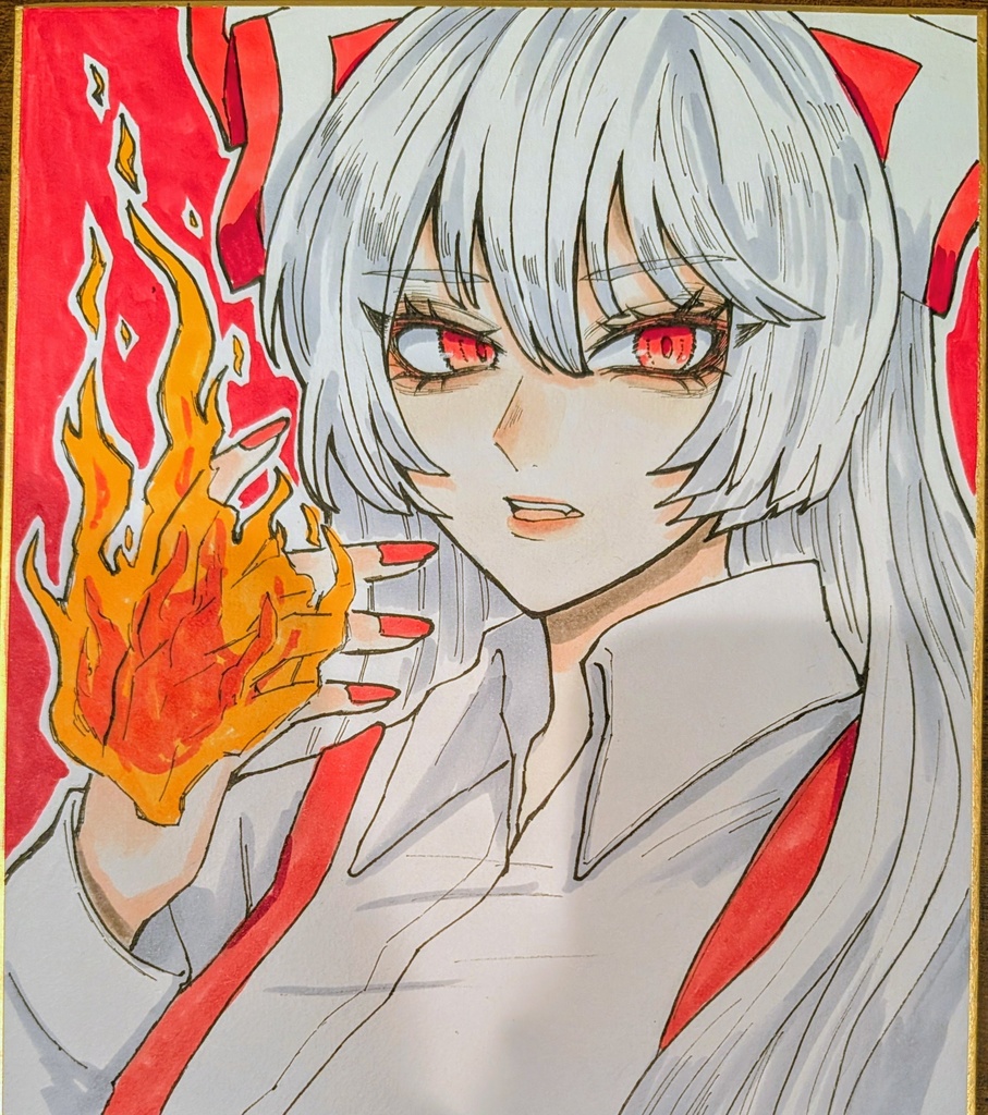 【東方project】手描き色紙各種