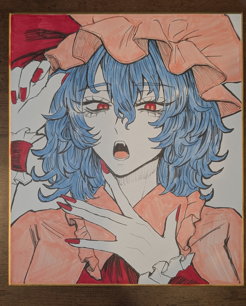 【東方Project】手描き色紙各種
