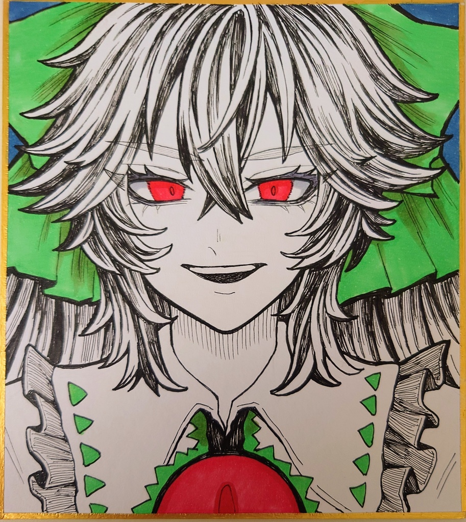 【東方project】手描き色紙各種