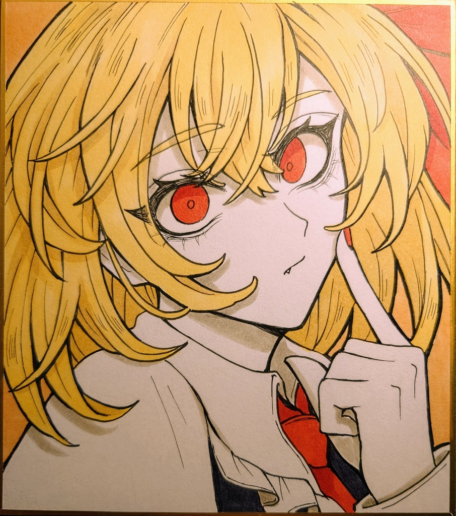 【東方project】手描き色紙各種