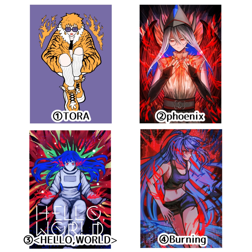 オリジナルポストカード各種