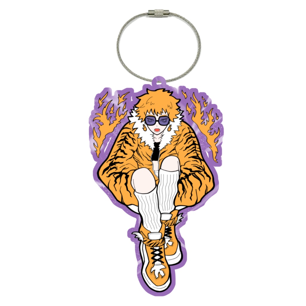 アクリルキーホルダー各種