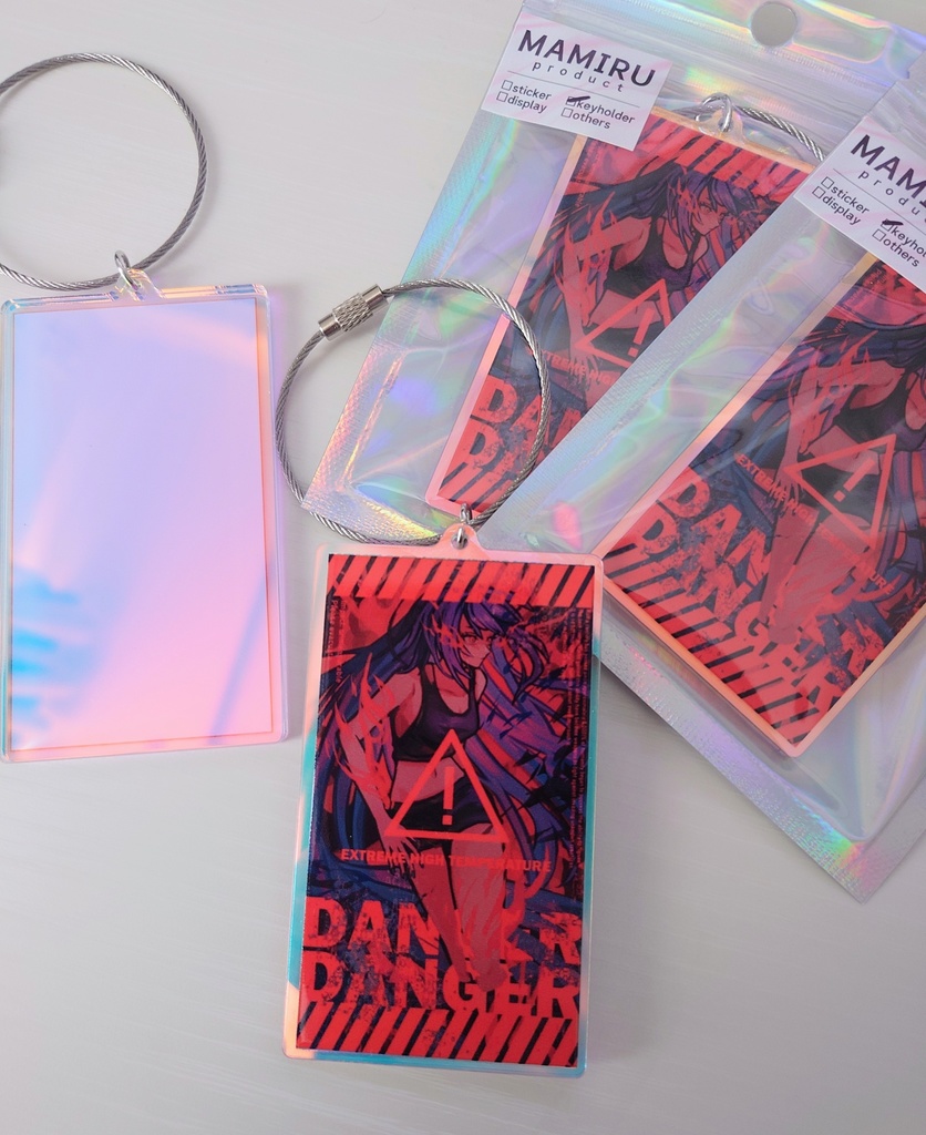 アクリルキーホルダー各種