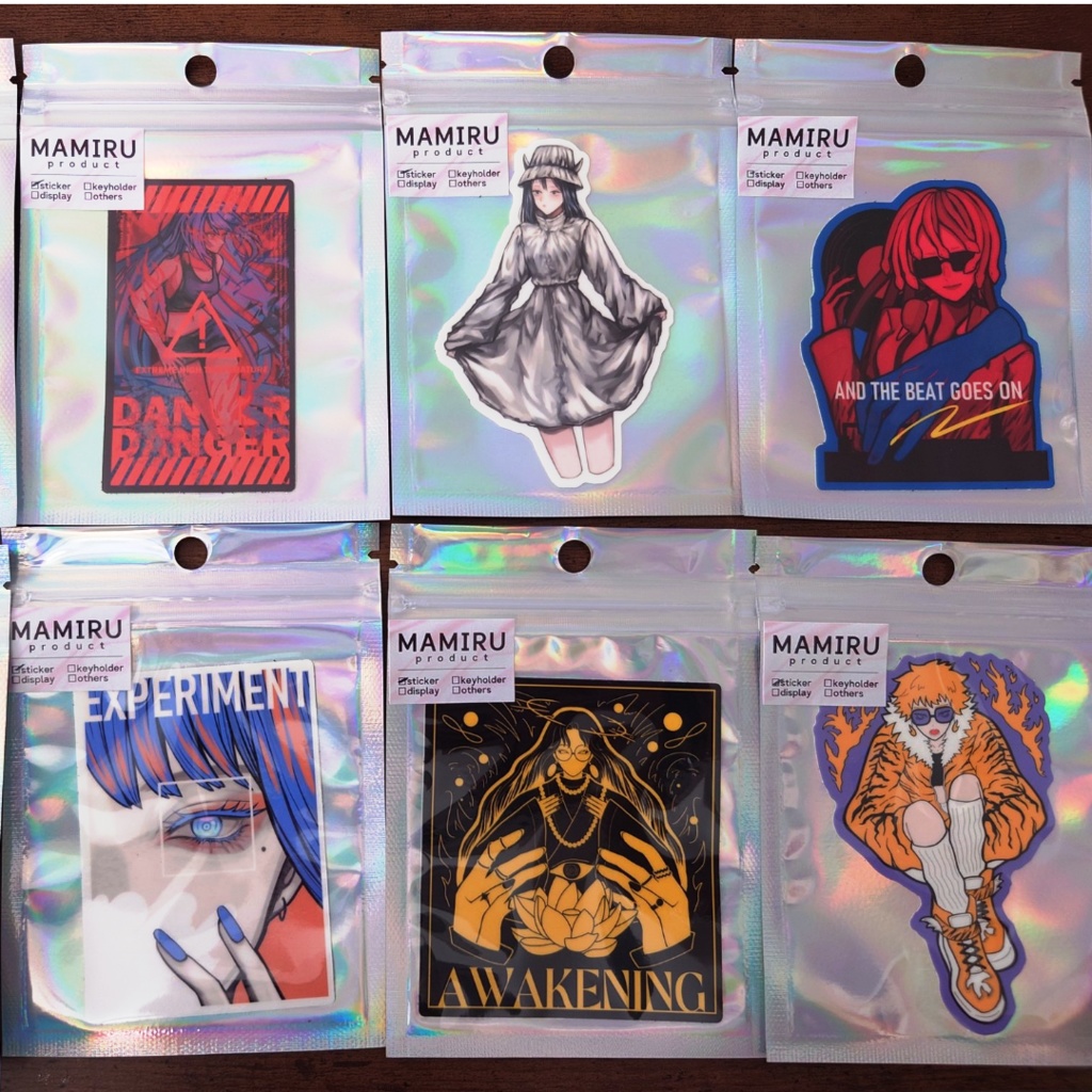 オリジナルステッカー各種